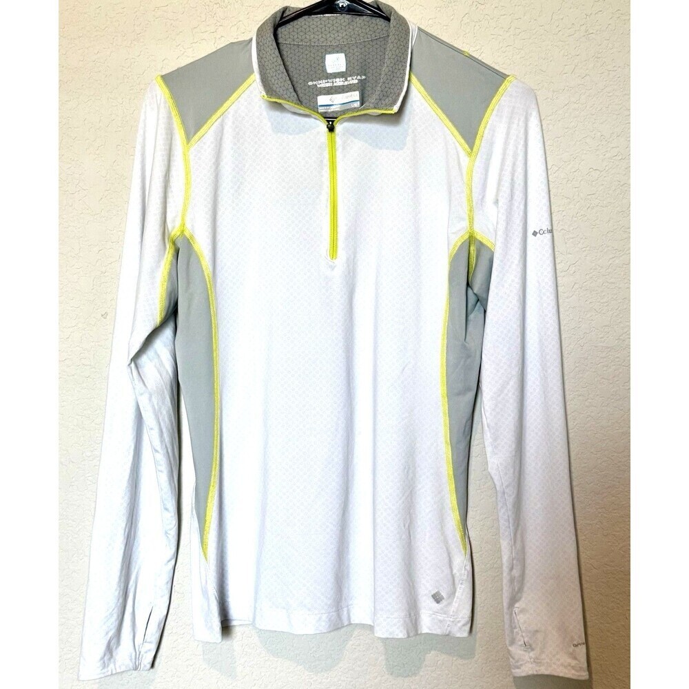 Women’s Omni Wick Columbia Quarter Zip Shirt Pullover Omni freeze zero Large